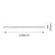 RABALUX Svetiljka -strela T5&T8 Band light G13 T8 36W - 2305-1-1-1