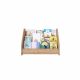 HANAH HOME Polica za knjige Phoenix, braon - EP3056685