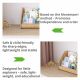 HANAH HOME Polica za knjige Phoenix, braon - EP3056685