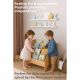 HANAH HOME Polica za knjige Phoenix, braon - EP3056685