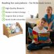 HANAH HOME Polica za knjige Phoenix, braon - EP3056685