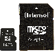 (Intenso) Micro SD Kartica 16GB Class 10 (SDHC & SDXC) sa adapterom - SDHCmicro+ad-16GB/Class10 - EP2952430