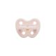 Hevea okrugla cucla od prirodne gume (3-36 mes) Puder Roza - 236630