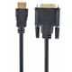 GEMBIRD Kabl CC-HDMI-DVI-6 HDMI-DVI, 1,8m - 114389