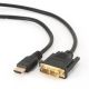 GEMBIRD Kabl CC-HDMI-DVI-6 HDMI-DVI, 1,8m - 114389