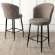HANAH HOME Set barskih stolica 4/1 Dexa, kapućino - 240CHR1112