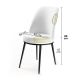 HANAH HOME Set trpezarijskih stolica 6/1 Dexa, krem - 240CHR1404