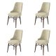 HANAH HOME Set trpezarijskih stolica Pare 4/1, krem/braon - 240CHR1535