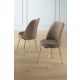 HANAH HOME Set trpezarijskih stolica Pefa 2/1, kapućino/zlatna - EP3056688