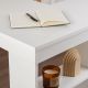 NORDURE Ugaoni radni sto Vesper, bela - EP3056735