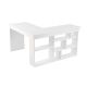 NORDURE Ugaoni radni sto Vesper, bela - EP3056735