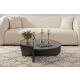 NORDURE Set klub stolova 2/1 Orion, antracit - EP3002766