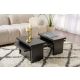 NORDURE Klub sto Sanctuary, crna - EP3002790