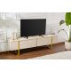 NORDURE TV komoda Serenity, krem/zlatna - EP3002823