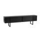 NORDURE TV komoda Serenity, crna - EP3056741
