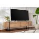 NORDURE TV komoda Serenity, braon/crna - EP3056744
