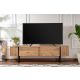 NORDURE TV komoda Serenity, braon/crna - EP3056744