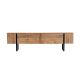 NORDURE TV komoda Serenity, braon/crna - EP3056744