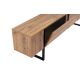 NORDURE TV komoda Serenity, braon/crna - EP3056744