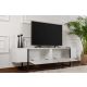 NORDURE TV komoda Serenity, bela/crna - EP3056750