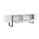 NORDURE TV komoda Serenity, bela/crna - EP3056750