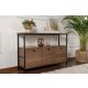 NORDURE Komoda Solace, braon/crna - EP3056756