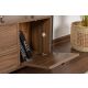 NORDURE Komoda Solace, braon/crna - EP3056756