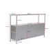 NORDURE Komoda Solace, braon/crna - EP3056756