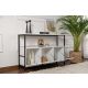 NORDURE Komoda Solace, bela/crna - EP3056762