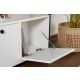 NORDURE Komoda Solace, bela/crna - EP3056762