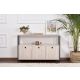 NORDURE Komoda Solace, mermerna krem/crna - EP3056765