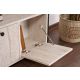 NORDURE Komoda Solace, mermerna krem/crna - EP3056765