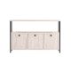 NORDURE Komoda Solace, mermerna krem/crna - EP3056765