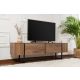 NORDURE TV komoda Serenity, braon/crna - EP3056768
