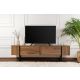 NORDURE TV komoda Serenity, braon/crna - EP3056768