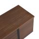 NORDURE TV komoda Onera, braon/crna - EP3056771