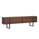NORDURE TV komoda Onera, braon/crna - EP3056771