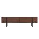 NORDURE TV komoda Onera, braon/crna - EP3056771
