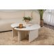 NORDURE Klub sto Moira, drvo bela - EP3002907