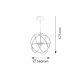 RABALUX Visilica Alyson LED 48W - 2433