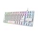 TRUST Tastatura GXT833 THADO žična RGB gaming bela - 24737-1