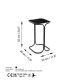 HANAH HOME Pomoćni sto Shb-001, crna - 247HFM1136