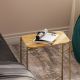 HANAH HOME Pomoćni sto Shb-003-A, braon/zlatna - EP3056795