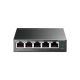 TP LINK TP-LINK switch Gigabit 5x RJ45 10/100/1000Mbps, Easy Smart, 4-Port PoE+ - EP1950053