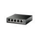 TP LINK TP-LINK switch Gigabit 5x RJ45 10/100/1000Mbps, Easy Smart, 4-Port PoE+ - EP1950053