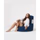 ATELIER DEL SOFA Baštenski layz bag Lina, tamnoplava - 248FRN1103