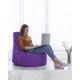 ATELIER DEL SOFA Baštenski lazy bag Eva sport, ljubičasta - 248FRN1119