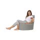ATELIER DEL SOFA Baštenski lazy bag za decu Baton, siva - 248FRN1120