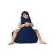 ATELIER DEL SOFA Baštenski lazy bag za decu Baton, tamnoplava - 248FRN1122