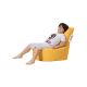 ATELIER DEL SOFA Baštenski lazy bag za decu Baton, žuta - 248FRN1126